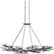 Rainforest 14 Light 74 inch Rustic Bronze Chandelier Ceiling Light, Large